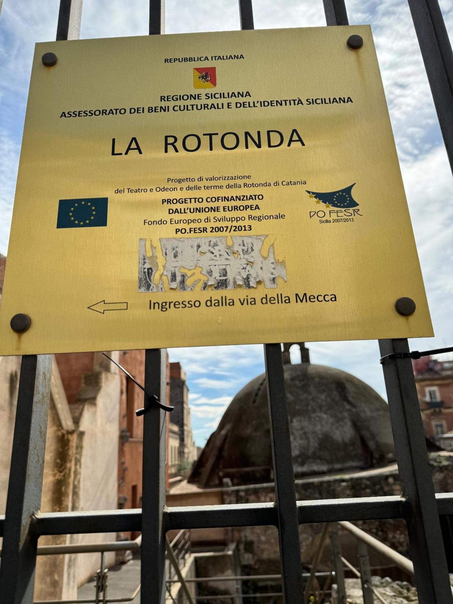 Casa Terme Della Rotonda Catânia Exterior foto